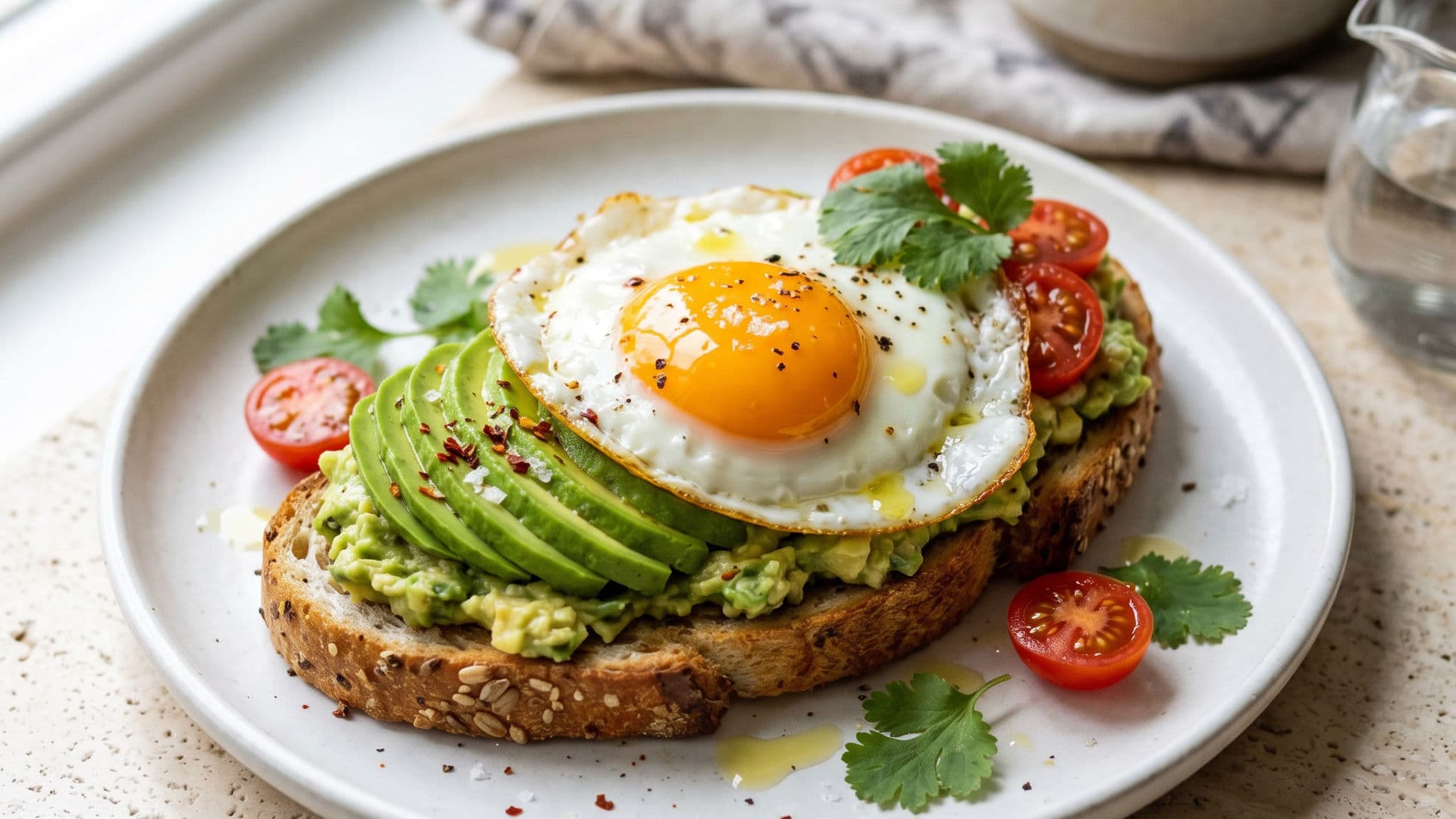 Avocado & Egg Toast