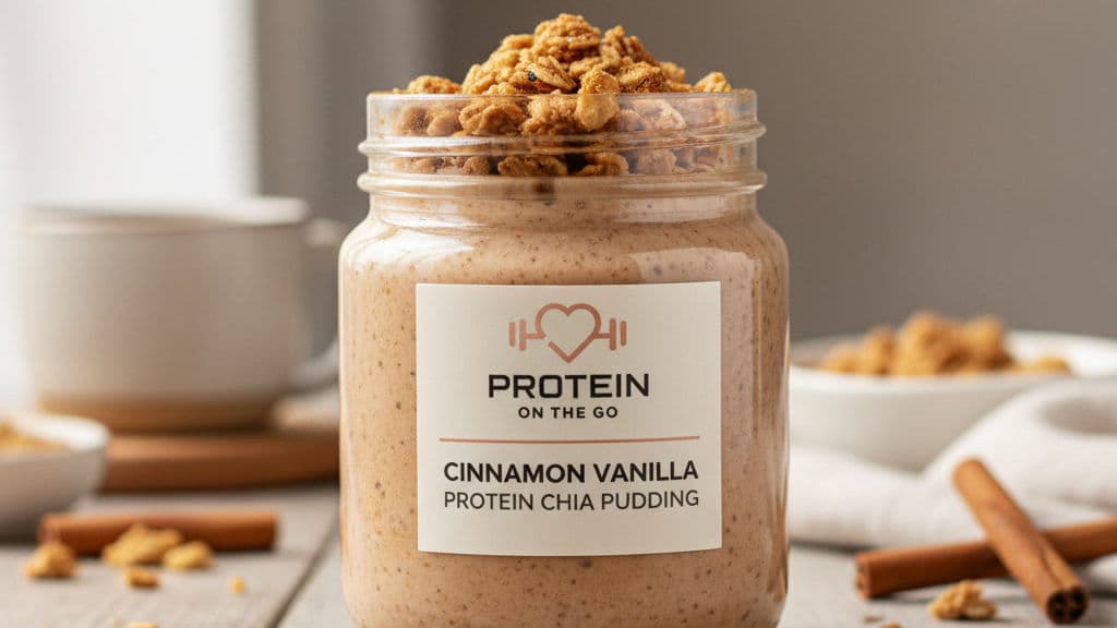 Cinnamon Vanilla Protein Chia Pudding