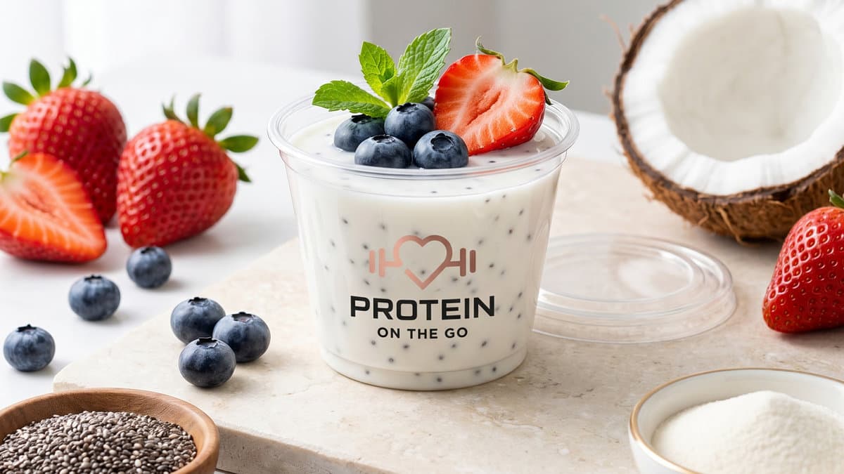 Coconut Chia Glow Gelee