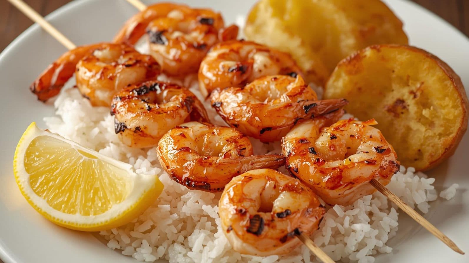 Grilled Shrimp on Skewers