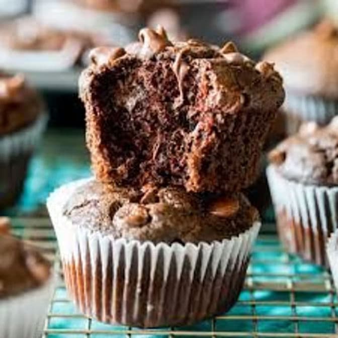 Protein Double Dark Chocolate Muffin (2)