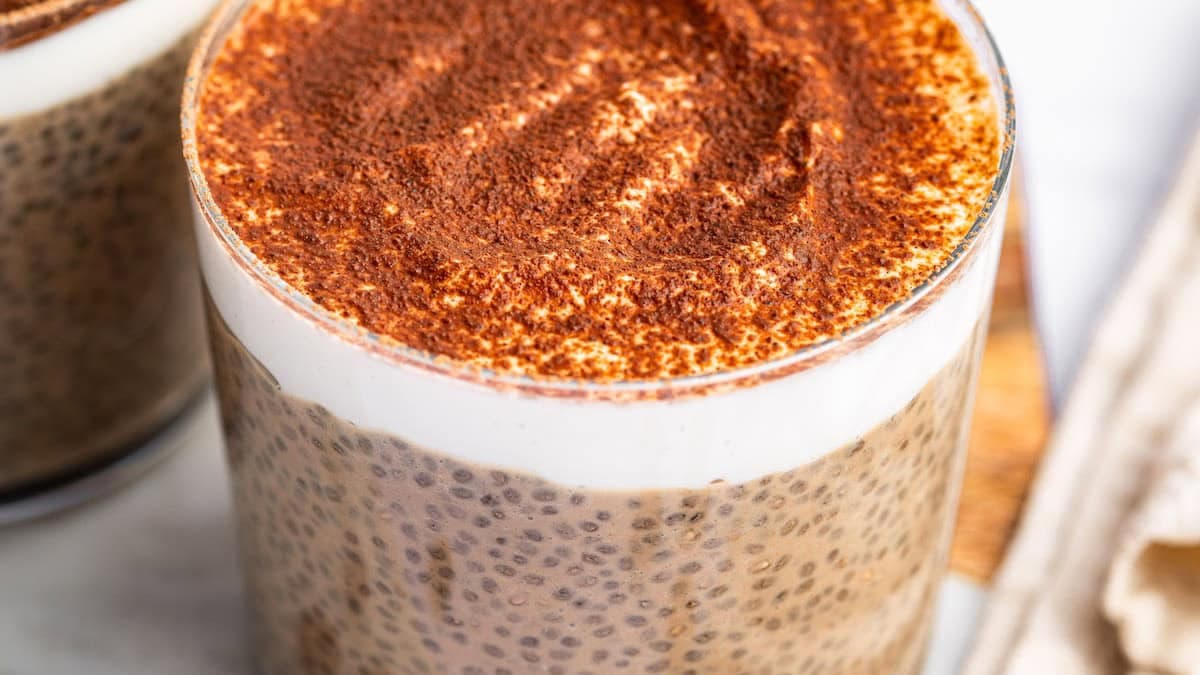 Tiramisu Chia Pudding