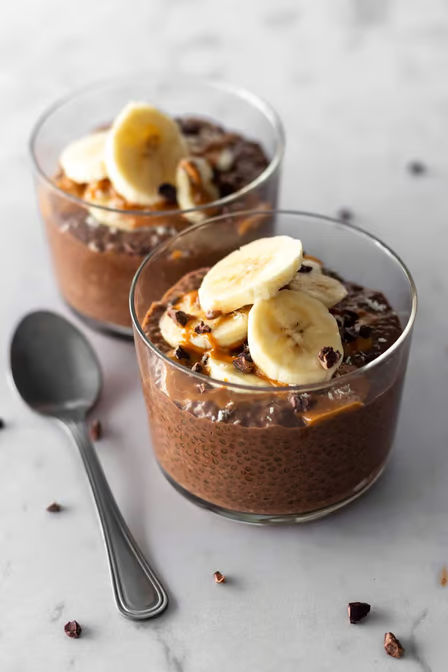 Chocolate Chia with Banana