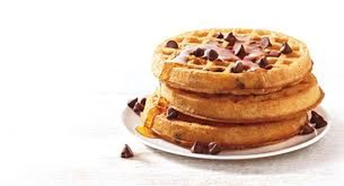 Chocolate Chip Protein Waffles
