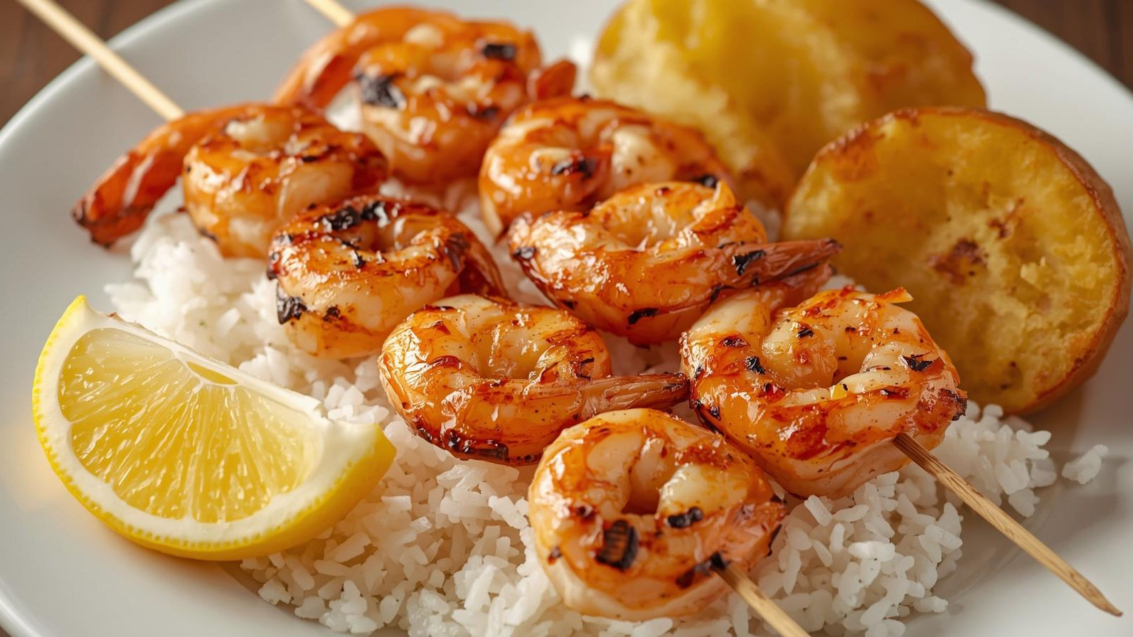 Grilled Shrimp on Skewers