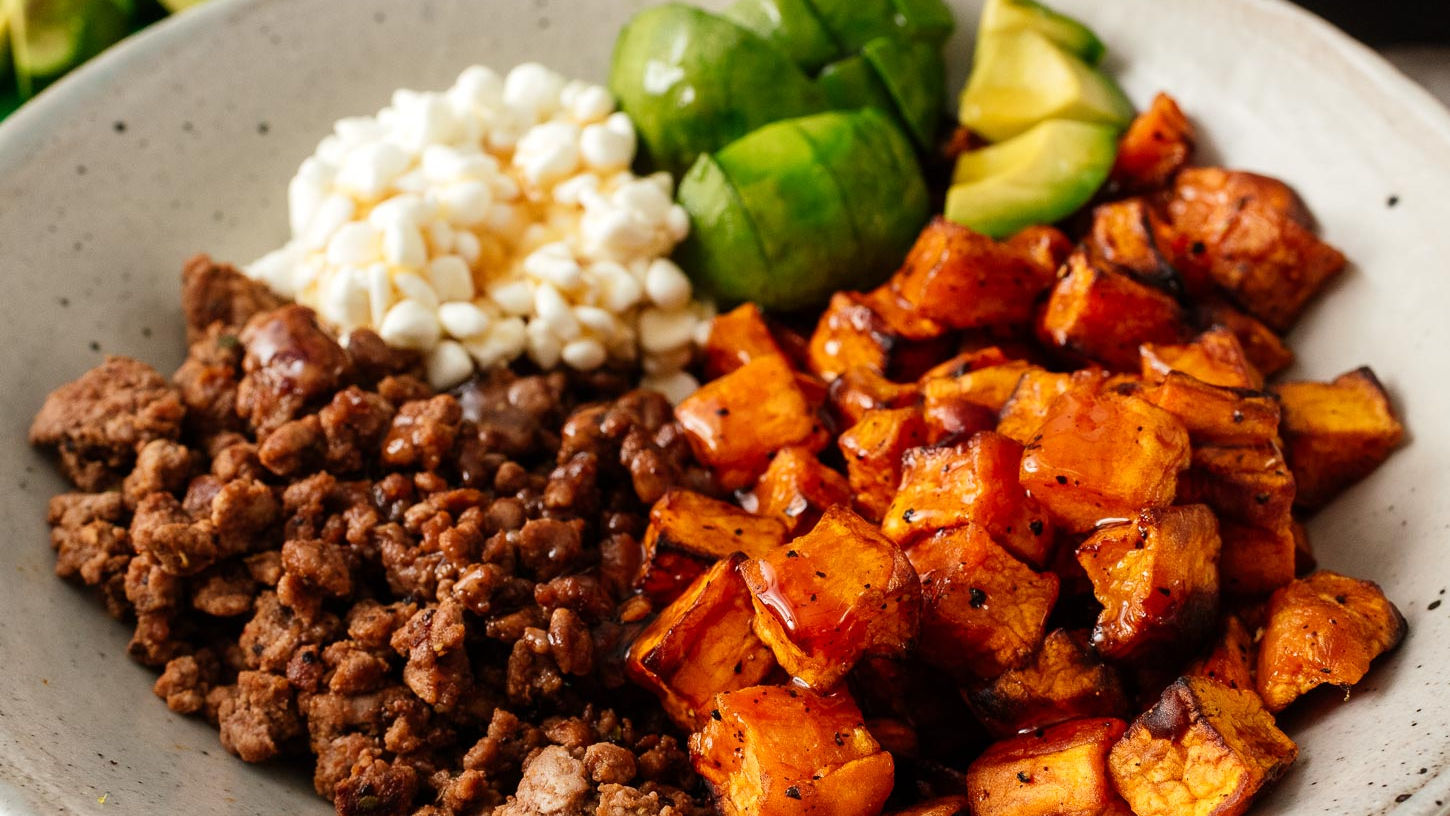 Chicken Sweet Potato Bowl