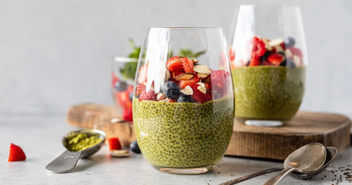 Matcha & Berries