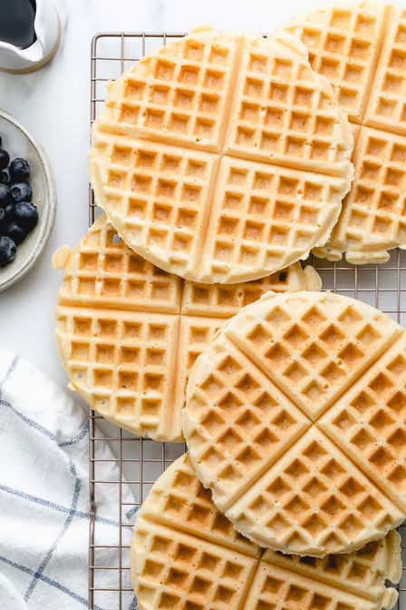 Plant-Based Waffles (No Egg or Dairy)