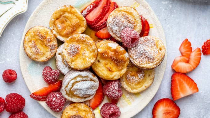 Protein Mini Pancake Bites